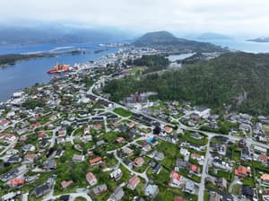 Florø, Birds Eye View Photo